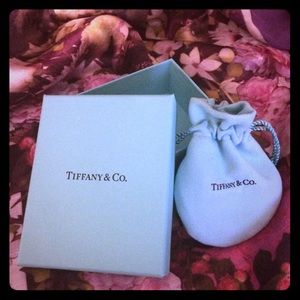 Tiffany and Co box with little pouch.