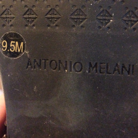 Antonio Melani Black/Brown Riding boots 9.5 - Picture 3 of 3