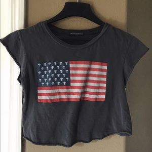 Brandy Melville Flag Graphic