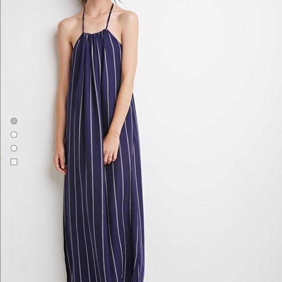 Forever 21 Striped Maxi Dress