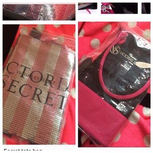 2 Victoria's Secret bags.