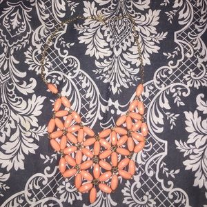 Orange necklace, very cute for fall/winter