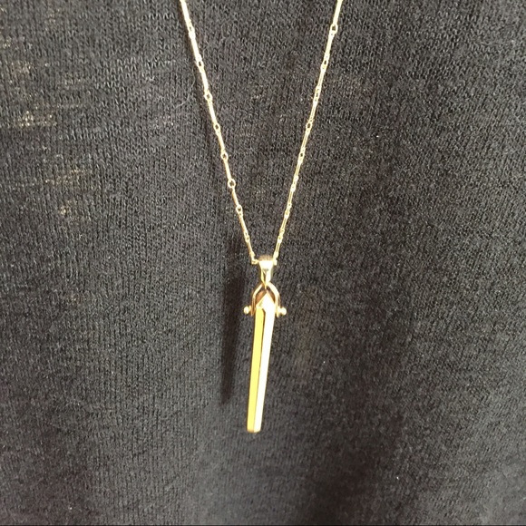 STELLA & DOT Rebel gold pendant necklace