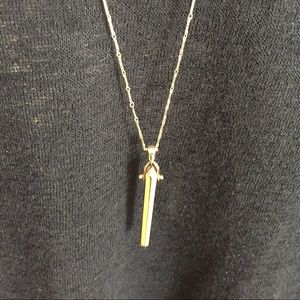 STELLA & DOT Rebel gold pendant necklace