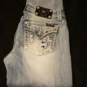 Miss Me sz 31 cuffed capri