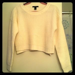 Forever 21 Creme white sweater