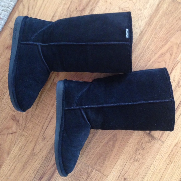 Bearpaw Womens Emma Tall Boot- black