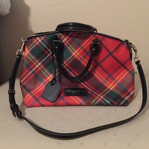 Dooney  and Bourke shoulder bag red multi