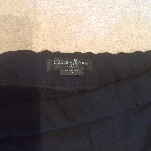 All black Guess by Marciano dress pants