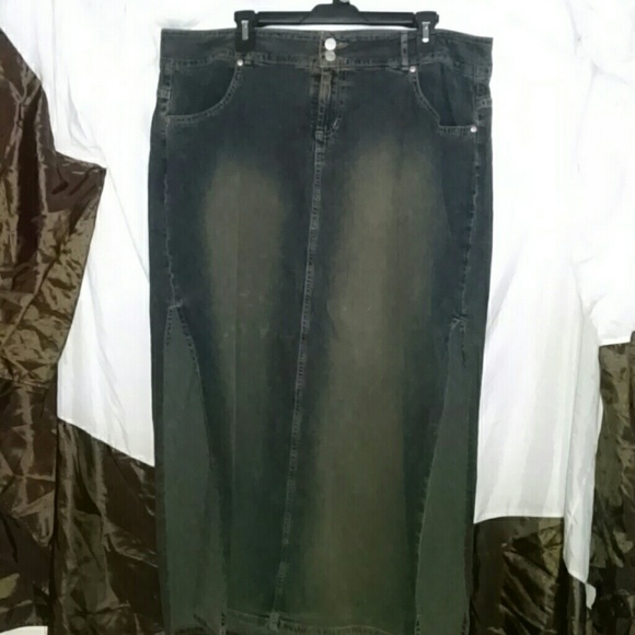 Paris Blues Jean Skirt