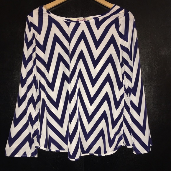 Chevron blouse