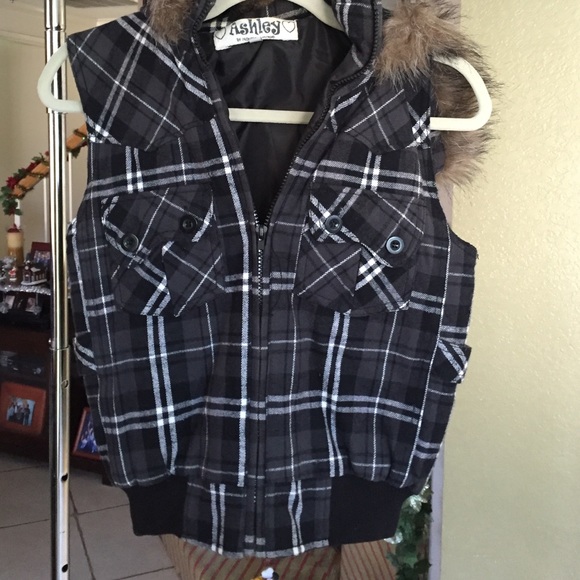 Flannel vest