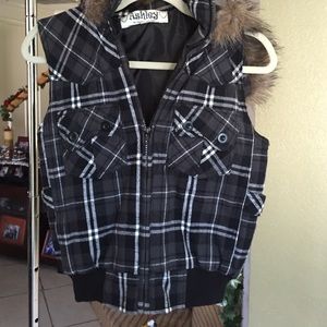 Flannel vest