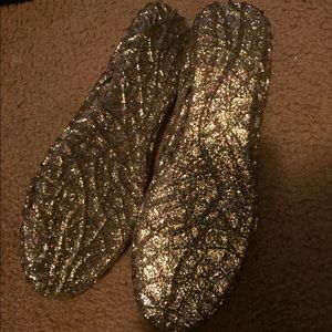 Gel flats worn one time