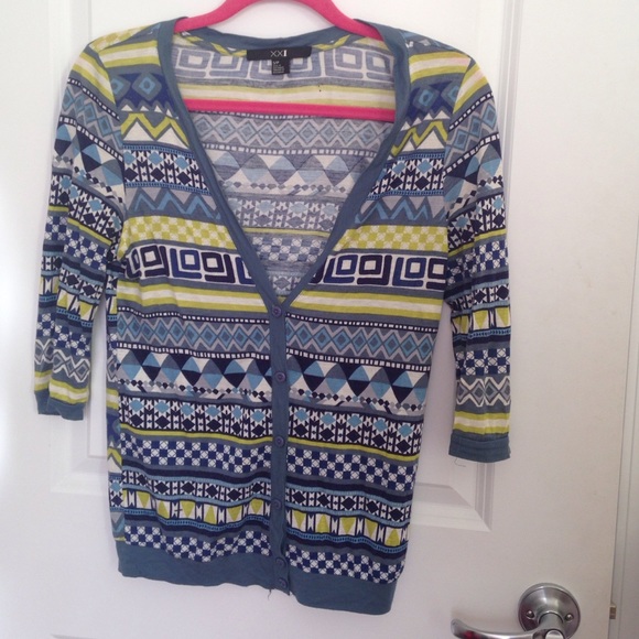 Bright cardigan from Forever 21
