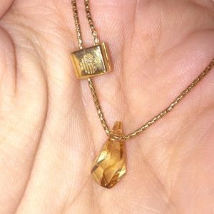 Alex and Ani Crystal Infusion necklace - Champagne