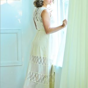 Love this maxi dress. Very light and comfy!