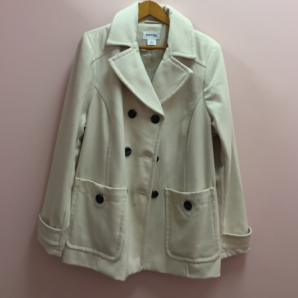 St. John's Bay wool coat brand-new never worn