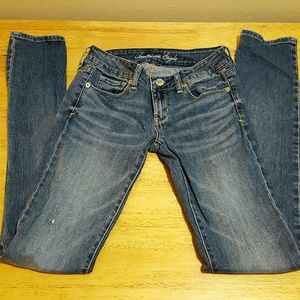 American Eagle Skinny stretch long jeans