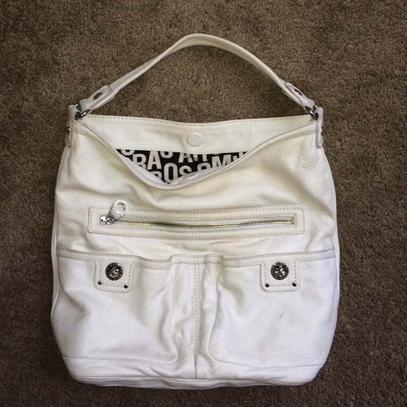 Marc by Marc Jacobs white large purse