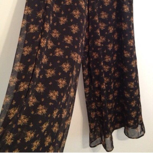 Free People Floral Palazzo pant