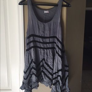 Free People Voile Lace and Trapeze Slip