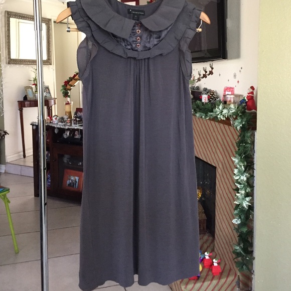 Dark gray dress