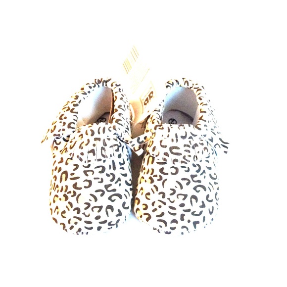 Leopard baby Mocs