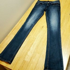 Express stella low rise skyscraper jeans
