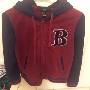 F21 "Varsity" Bomber Jacket