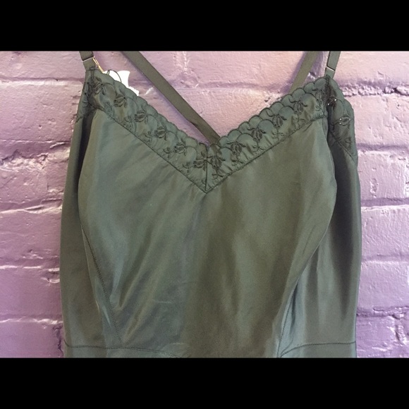 Vintage black Barbizon slip.