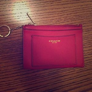 Coach keychain wallet