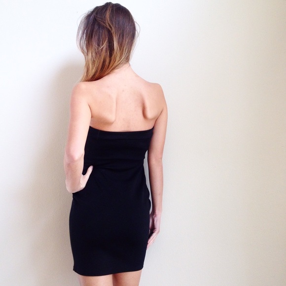 cutout bodycon dress - Picture 3 of 4