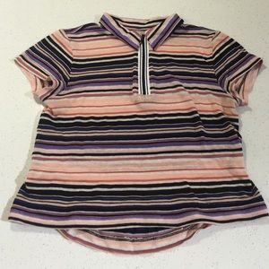 Urban outfitters BDG polo style striped shirt sz S