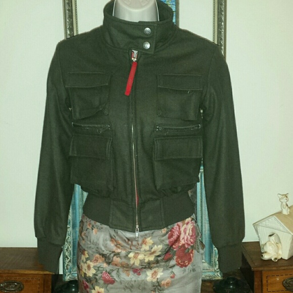 TOUGH JEANS INC  Vintage Military  Jacket.   NWOT