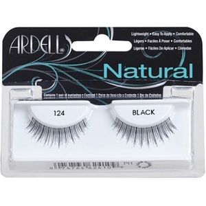 2pk Ardell Natural Lashes #124 Black
