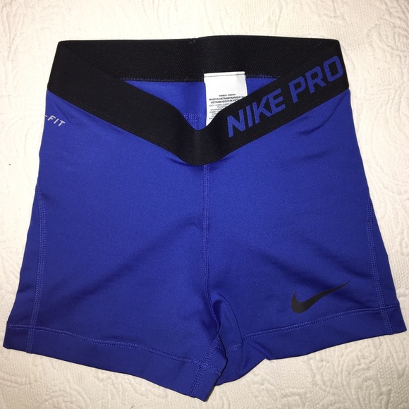 NWOT Blue and Black Nike Pro Dri-fit