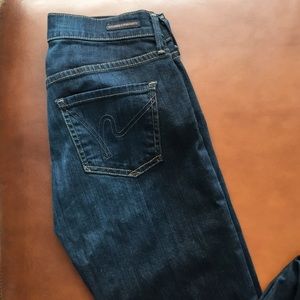 CofH Ava low rise straight leg jeans.