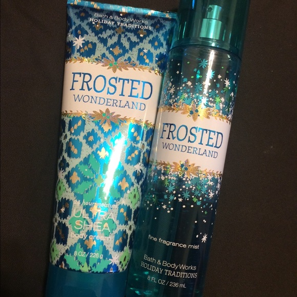 Frosted wonderland body cream an body mist!