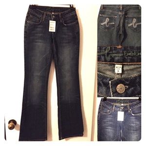 New with tag! Bebe boot jeans