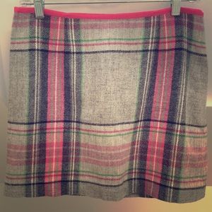 Vineyard vines plaid skirt