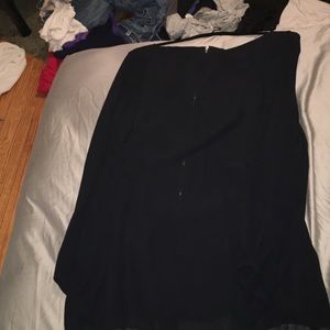 Black, short long sleeve dress