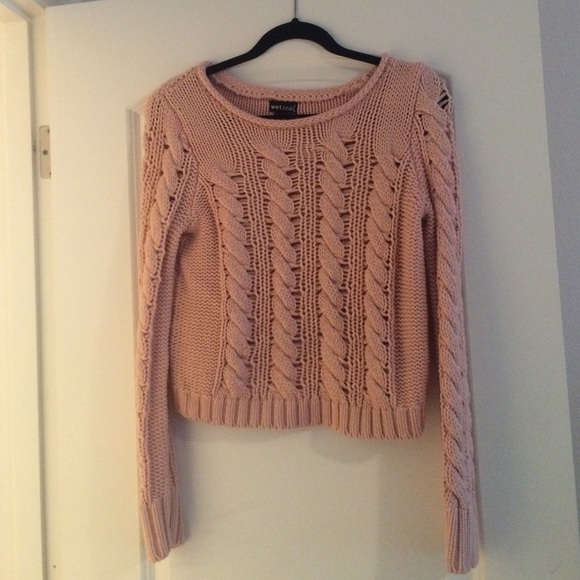 Pink blush sweater