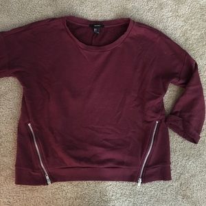Forever 21 3/4 sleeve sweater