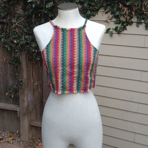 Rasta crop top