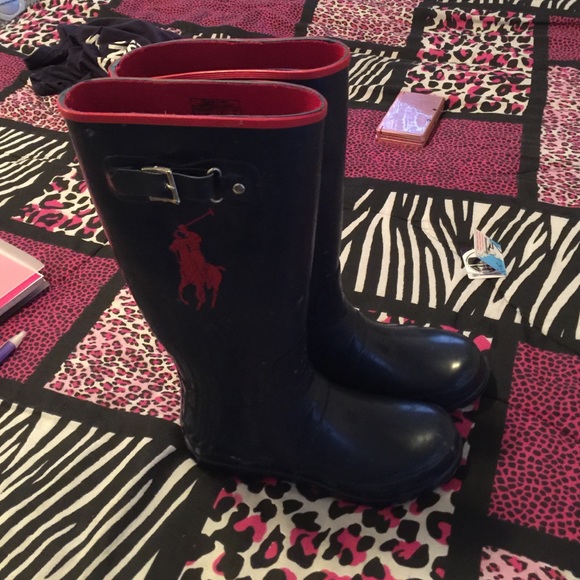 Polo rain boots