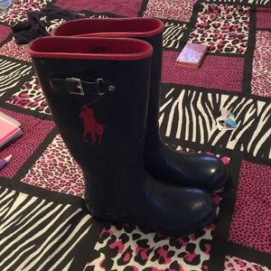 Polo rain boots