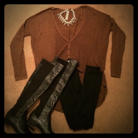 Free People Hi-Low Sweater