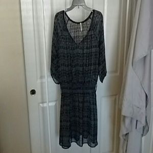 Sheer colorful dress