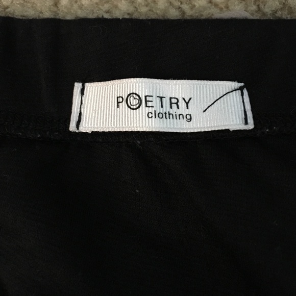 Black and Tan High-Low dress - Picture 4 of 4